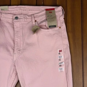 Levi’s Jeans 511 Slim 30x32 Pink Eco Ease Stretch Denim NWT New - Picture 1 of 6