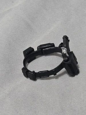 Coldre Valaverse Action Force Ghost Operator + silenciador de pistola 6" forragem personalizada - Imagem 1 de 3