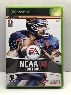 NCAA Football 08 (Microsoft Xbox, 2007) Complete Tested Working - Free Ship - Image 1 of 4