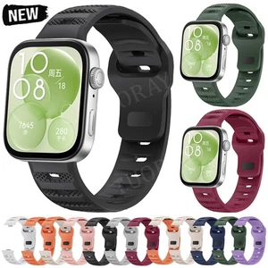Sport Silicone Watch Strap for Huawei Watch Fit 3/4/4 Pro Wristband Replacement - Picture 1 of 48
