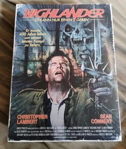 Highlander (1986) Blu-ray Limitierte VHS Tape Edition Birnenblatt - Bild 1 von 2