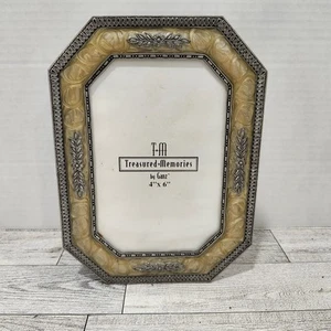 Ganz Treasured Memories Enameled 4x6 Picture Frame – Elegant Photo Display - Picture 1 of 9