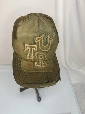 True Religion Hombre Sombrero Ajustable Envejecido  Foto 1 de 4