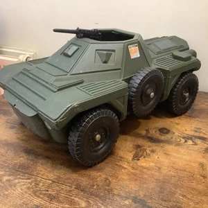 VINTAGE ACTION MAN  IRWIN ARMOURED CAR TANK VEHICLE PALITOY - Picture 1 of 13