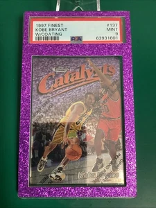 1997 Finest Embossed W/Coating #137 Kobe Bryant 1601 PSA 9 - Bild 1 von 9