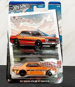 Nissan Skyline HT 2000 GT-R Silver Series 4/5 Hot Wheels National Icons 2025 71 - Imagen 1 de 1