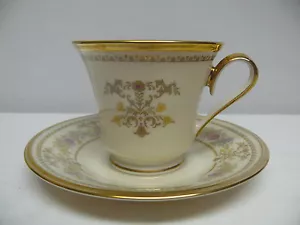 Tazza e piattino Lenox CASTLE GARDEN, 2° ma ottimo! - Foto 1 di 2