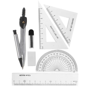 Compass Set Compass Kit Student Supplies Drawing Compass - Picture 1 of 12