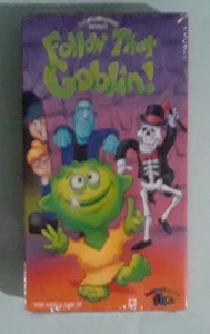 family home entertainment fhe FOLLOW THAT GOBLIN ! VHS VIDEOTAPE NEW crnr dings - Picture 1 of 3