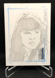 2004 Rittenhouse Xena Art & Images Scott Rosema SketchaFEX Sketch Card - Picture 1 of 2