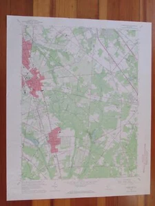 Pitman East New Jersey 1968 Original Vintage USGS Topo Map - Picture 1 of 1