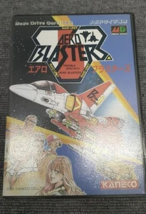 KANEKO Aero Blasters Mega Drive Used Retro Game Case and Instructions Included - Picture 1 of 3