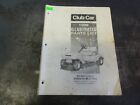 Club Car DS Golf Cars Gasoline Electric 1996 Illustrated Parts List Manual