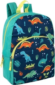 15" Mochilas Escolares Dinosaurios Para Niños De Kinder Años 3 4 5 6 En Oferta - Picture 1 of 7