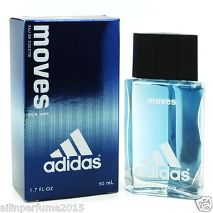 Adidas Moves by Coty 1.7 fl oz - 50 ml Eau De Toilette Splash for Men - Picture 1 of 2