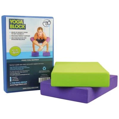 Fitness-Mad Full Yoga Block- DS - Image 1 of 3