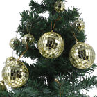 24 Pcs Xmas Tree Pendant Reflective Mirror Ball Christmas Decoration Balls