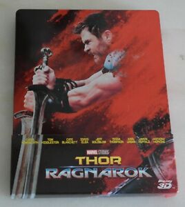 THOR : RAGNAROK 3D - Steelbook (Blu-ray)