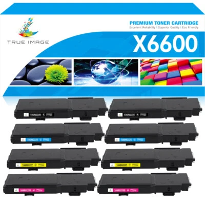 8PK Color 106R02228 Toner Compatible for Xerox Phaser 6600 WorkCentre 6605 - Image 1 of 4