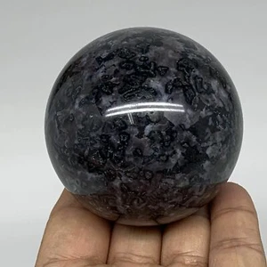 359g, 2.4" Natural Indigo Gabbro Spheres Gemstone, Reiki, @Madagascar,B4641 - Picture 1 of 9