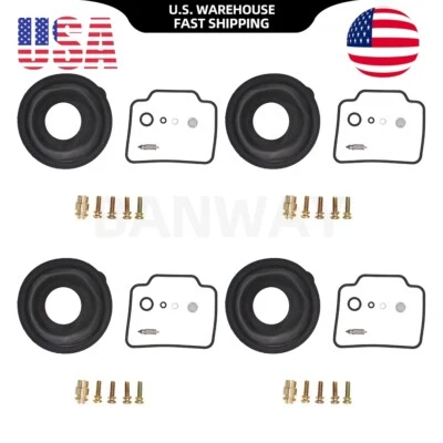 4x Carburetor Repair Kit Diaphragm FOR SUZUKI 1988-1993 KATANA Free Ship Foto 1 de 4