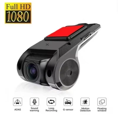Car DVR Dash Cam Full HD 1080P Dash Cam per DVD Android Player ADAS LDWS - Immagine 1 di 4