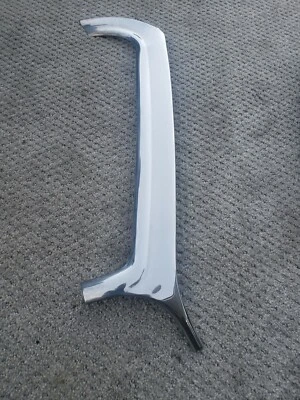 81-91 Jaguar XJS CHROME Windscreen A-Pillar A-Post Finisher RIGHT OEM RH SHIELD - Image 1 of 3