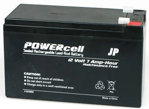 Batteria Secca 12V - 7Amp : 5510050 - Foto 1 di 1