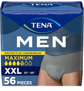Tena ProSkin Incontinence Bladder Control Underwear, Men, XXL, 56 ct - Picture 1 of 3