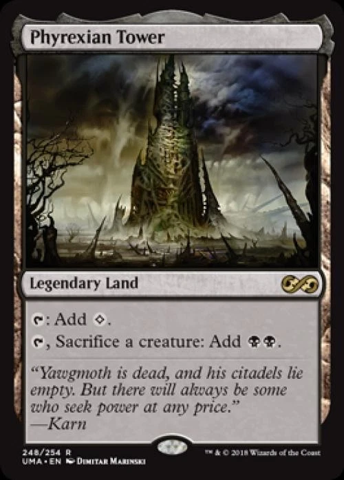 MTG English Phyrexian Tower NM Foil Ultimate Masters - Image 1 of 1
