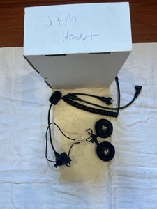 J&M Audio Helmet Headset Speaker Earpiece Microphone for Harley Davidson Wired - Picture 1 of 6