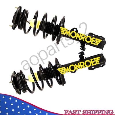 Monroe puntales delanteros completos y muelles helicoidales para Toyota Corolla 2003 2004 2005 Foto 1 de 4