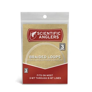 Bucles trenzados Scientific Anglers - Paquete de 3 - Imagen 1 de 1