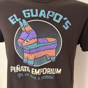 El Guapo's Pinata Emporium T Shirt Sz L Three Amigos Plethora Woot - Picture 1 of 3