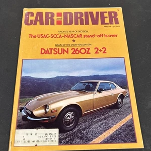 Car And Driver Magazine April, 1974 - Imagen 1 de 9
