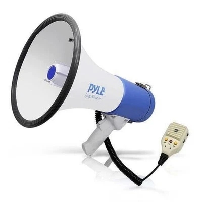 Pyle 50W Megaphone Record & Rechargeable Battery iPod/MP3 Input PMP59IR - Image 1 of 4