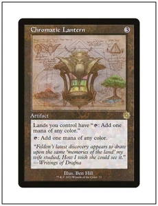 1x Chromatic Lantern, Schematic Retro Frame, Brothers War, Magic MTG NM - Picture 1 of 1