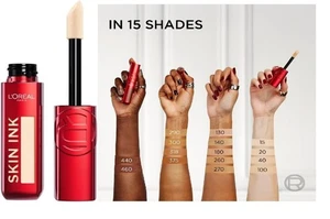 L'Oréal Infallible Skin Ink Foundation 48HWear Waterproof Matte Finish *CHOOSE* - Picture 1 of 6