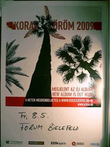 Korai Öröm 2009 - Veranstaltungs-Poster A2 gerollt - Picture 1 of 1