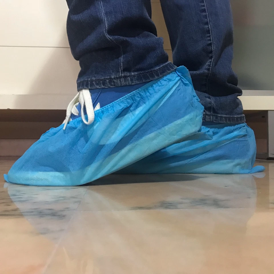 100 PZ. COPRISCARPE CALZARI MONOUSO IN TESSUTO NON TESSUTO TNT 50 PAIA LUDOTECA - Immagine 1 di 1