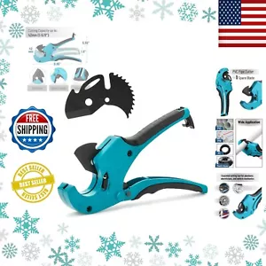 QUALITY 1-5/8" 42mm Ratcheting PVC Pipe Cutter Plastic Pipe Cutter ABS Cutter - Picture 1 of 10