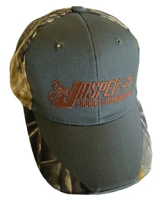 Gorra de caza camuflada con motores y transmisiones de jaspe correa ajustable sombrero con forma trasera - Imagen 1 de 4
