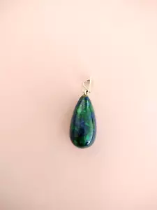 ~ Eilat Stone / Sterling silver Pendant / PRE OWNED - A20 - Picture 1 of 6
