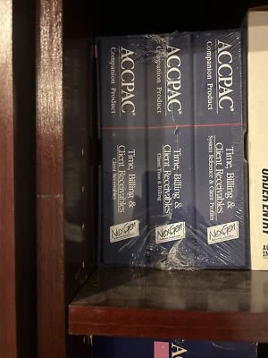 BRAND NEW IN SHRINK WRAP Accpac plus 6.0 Time and Billing software. - Image 1 of 4