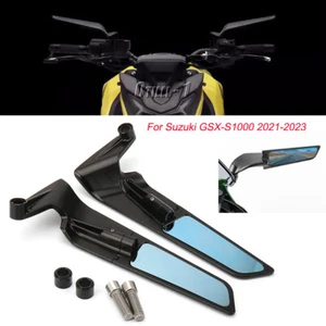 Rear Mirror Adjustable Wind Rearview View Mirror For Suzuki GSX-S1000 2021-2023 - Picture 1 of 7