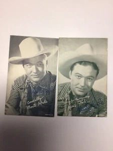 (2)MONTE HALE Arcade Karten - SIGNIERT/AUTOGRAPHIERT 6,5 Zustand - Bild 1 von 5