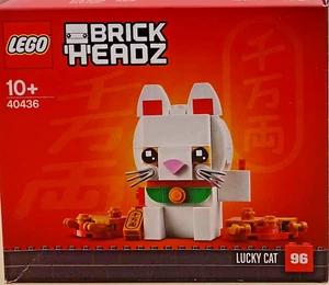 LEGO Set Brick Headz 40436 Glückskatze Lucky Katze Geschenkidee NEU und OVP - Bild 1 von 1