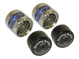 Bearing Buddy (1.781) Chrome Bearing Protectors W/ Bras - Pair - B-41202-17B - Foto 1 di 2