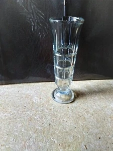 Borgonovo Glas Likör Cognac Vintage. H.15 cm / ∅:5cm.Kristall Blume Vase... - Bild 1 von 8