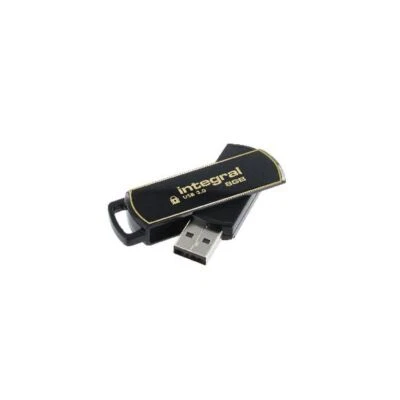 Integral Secure 360 Cifrato USB 3.0 8GB Flash Drive INFD8GB360SEC3.0 - Immagine 1 di 2